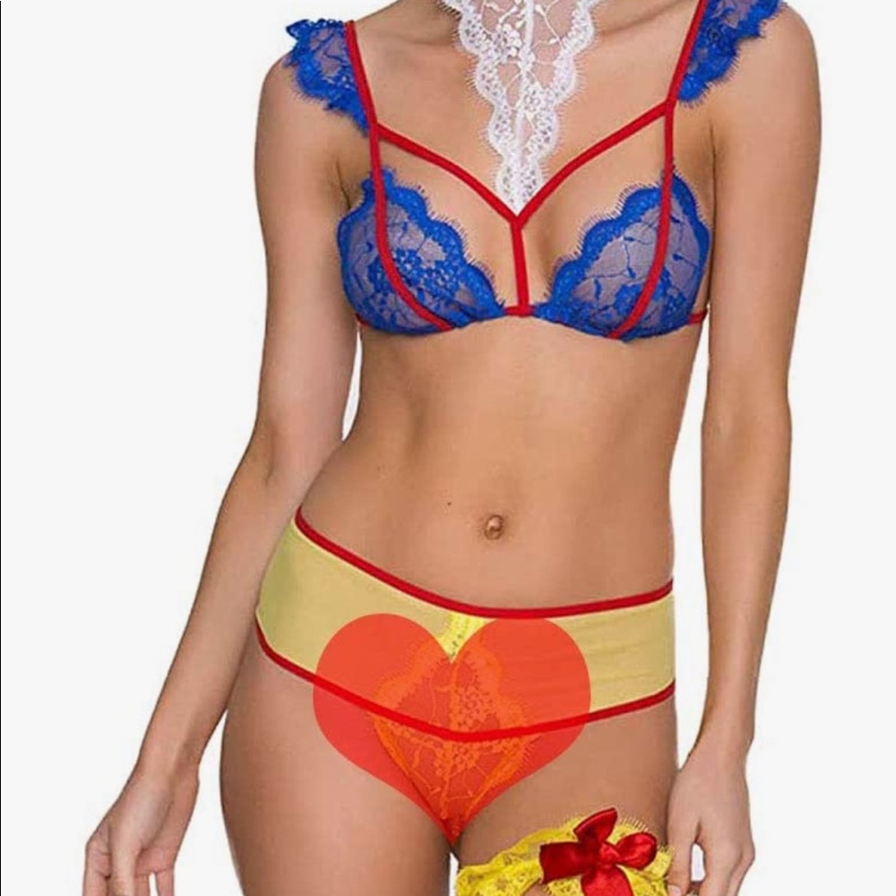 Sexy Snow White Cosplay Lingerie BRAND NEW